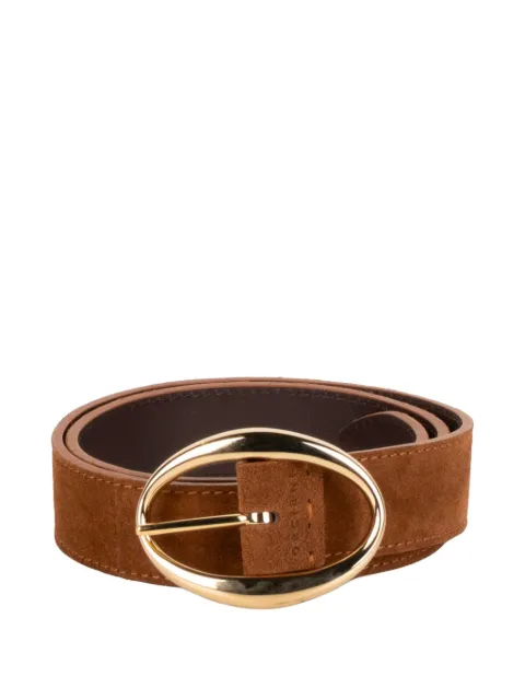 Orciani suede oval-buckle belt