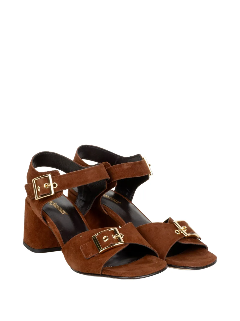 Luca Grossi buckle-fastening sandals Bruin