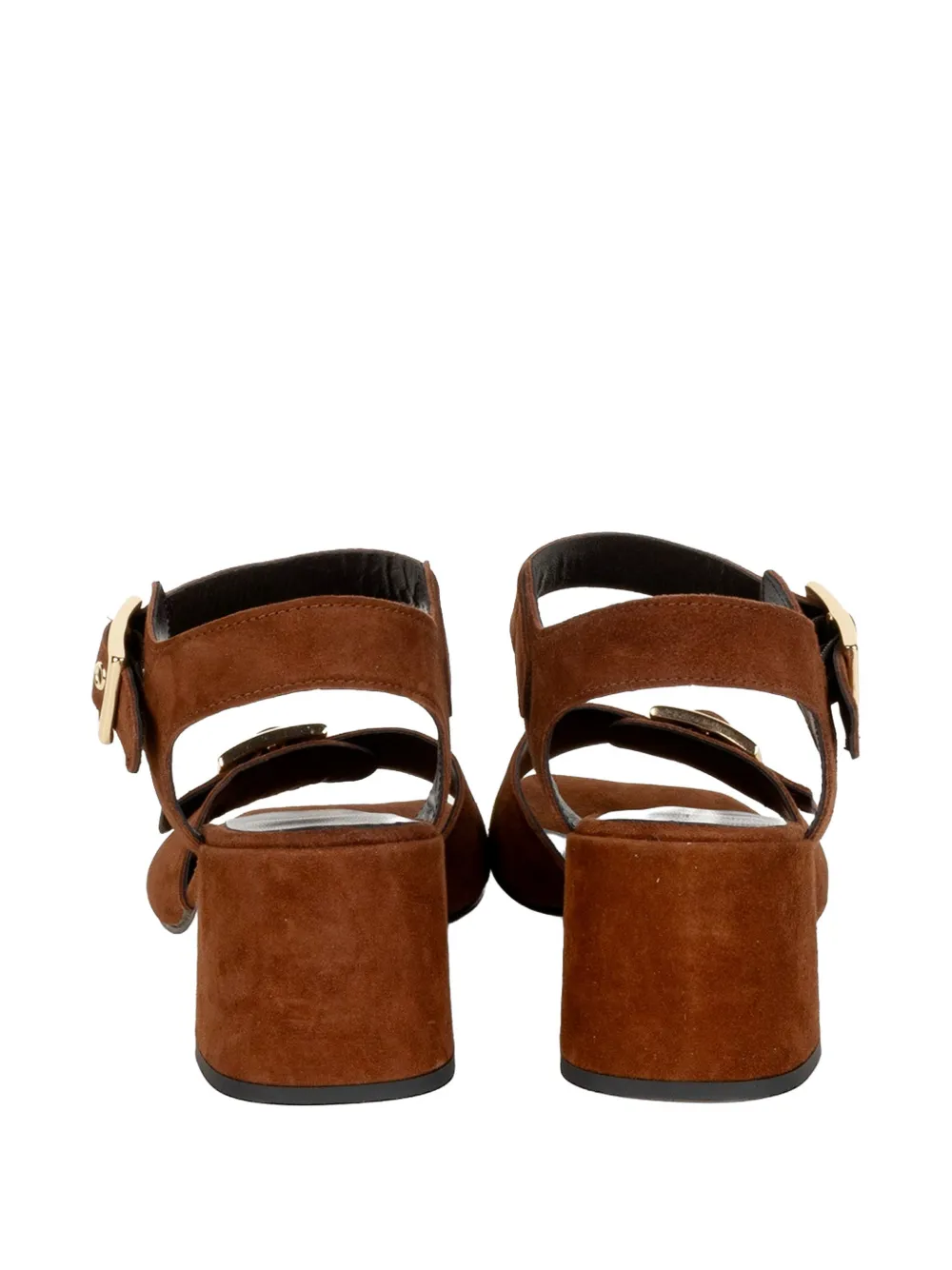 Luca Grossi buckle-fastening sandals Bruin
