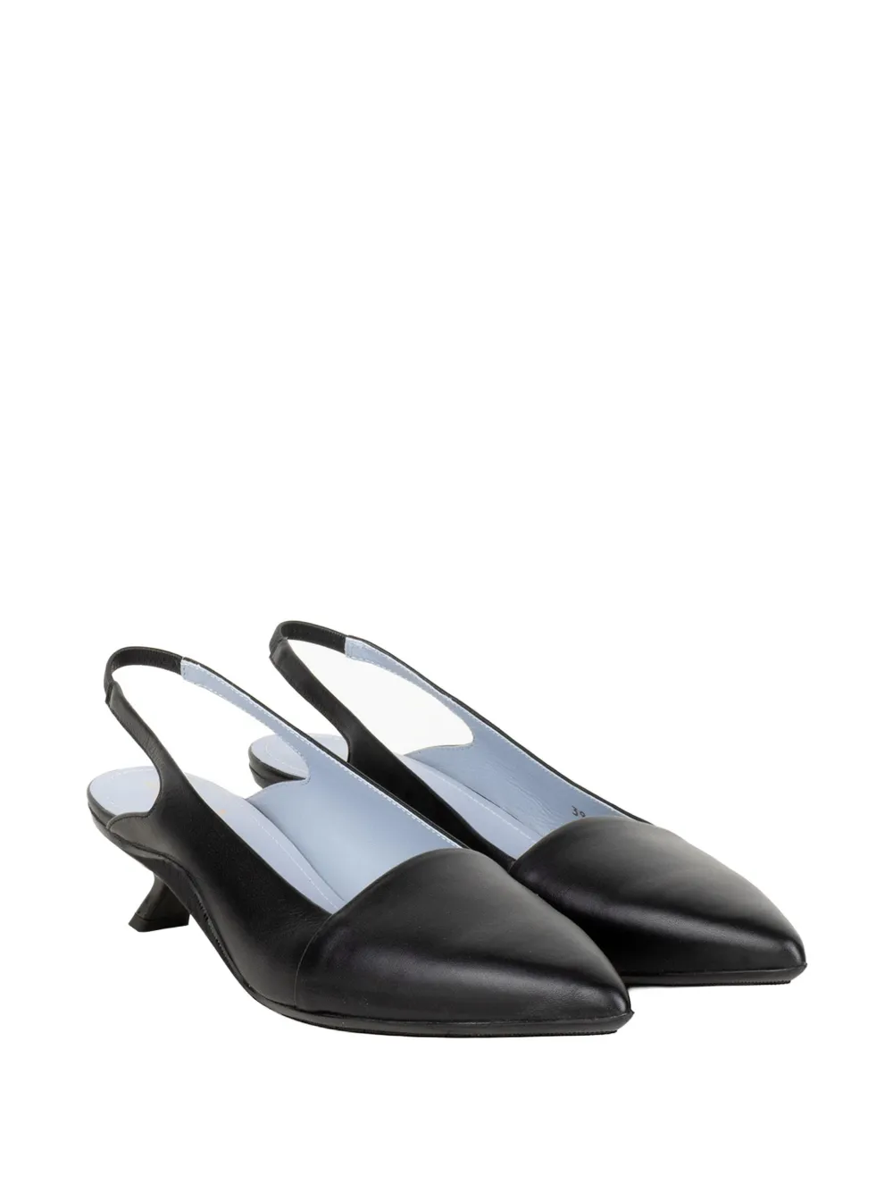 Voile Blanche Astrid slingback pumps Zwart