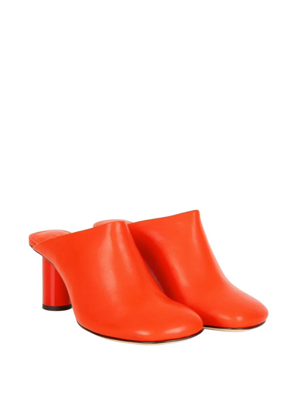  Jvam Mules Dali Con Tacón - Naranja 