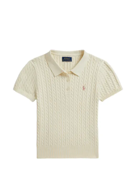 POLO RALPH LAUREN KIDS cotton polo shirt