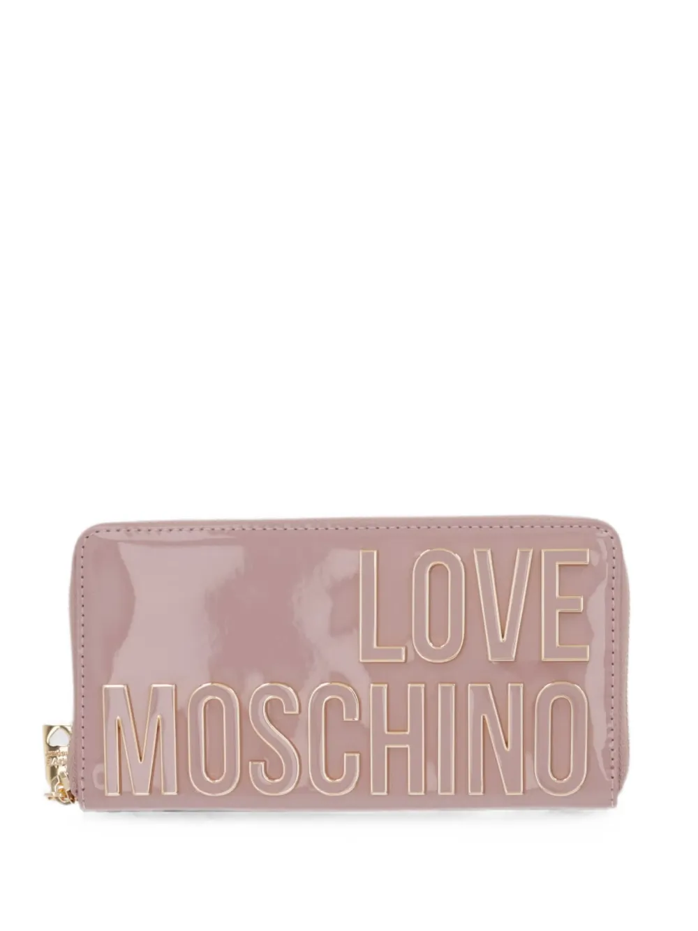 Love Moschino logo wallet - Rosa