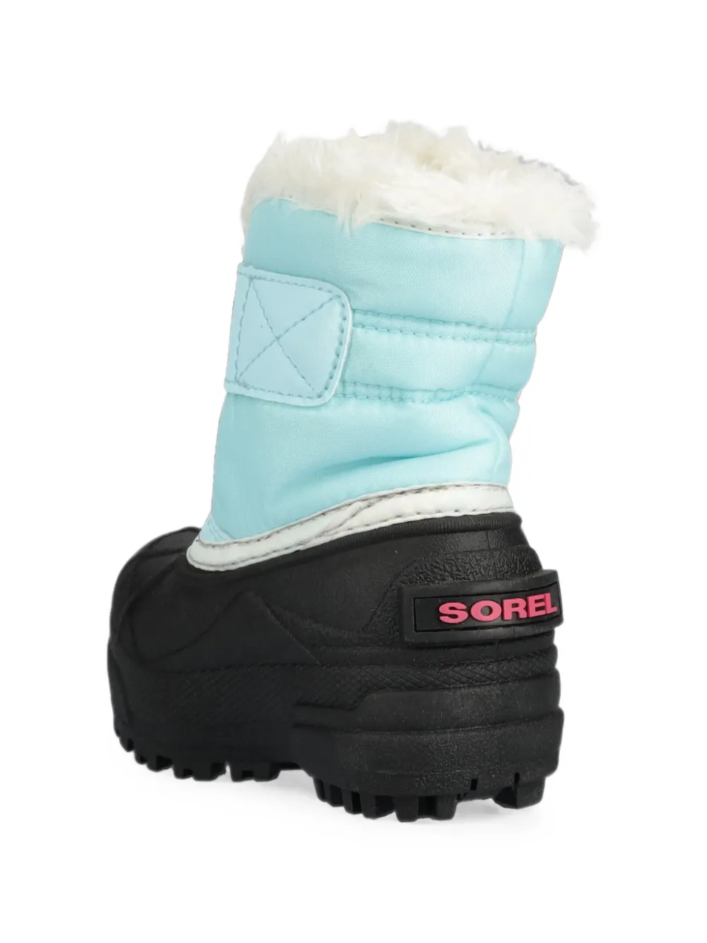 SOREL KIDS touch-strap faux-fur boots Blauw