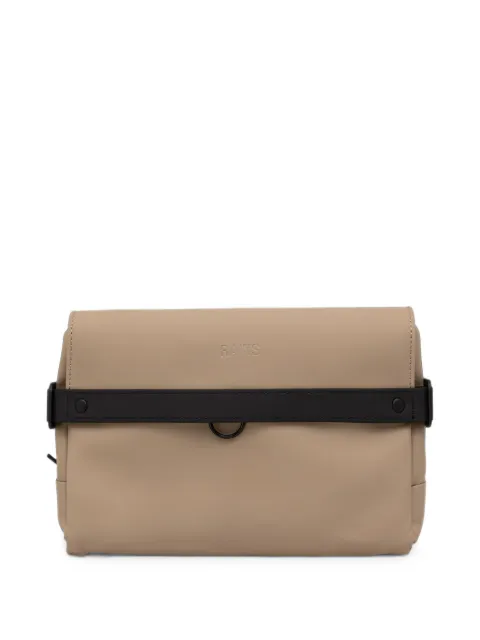 Rains buckle-fastening make up bag