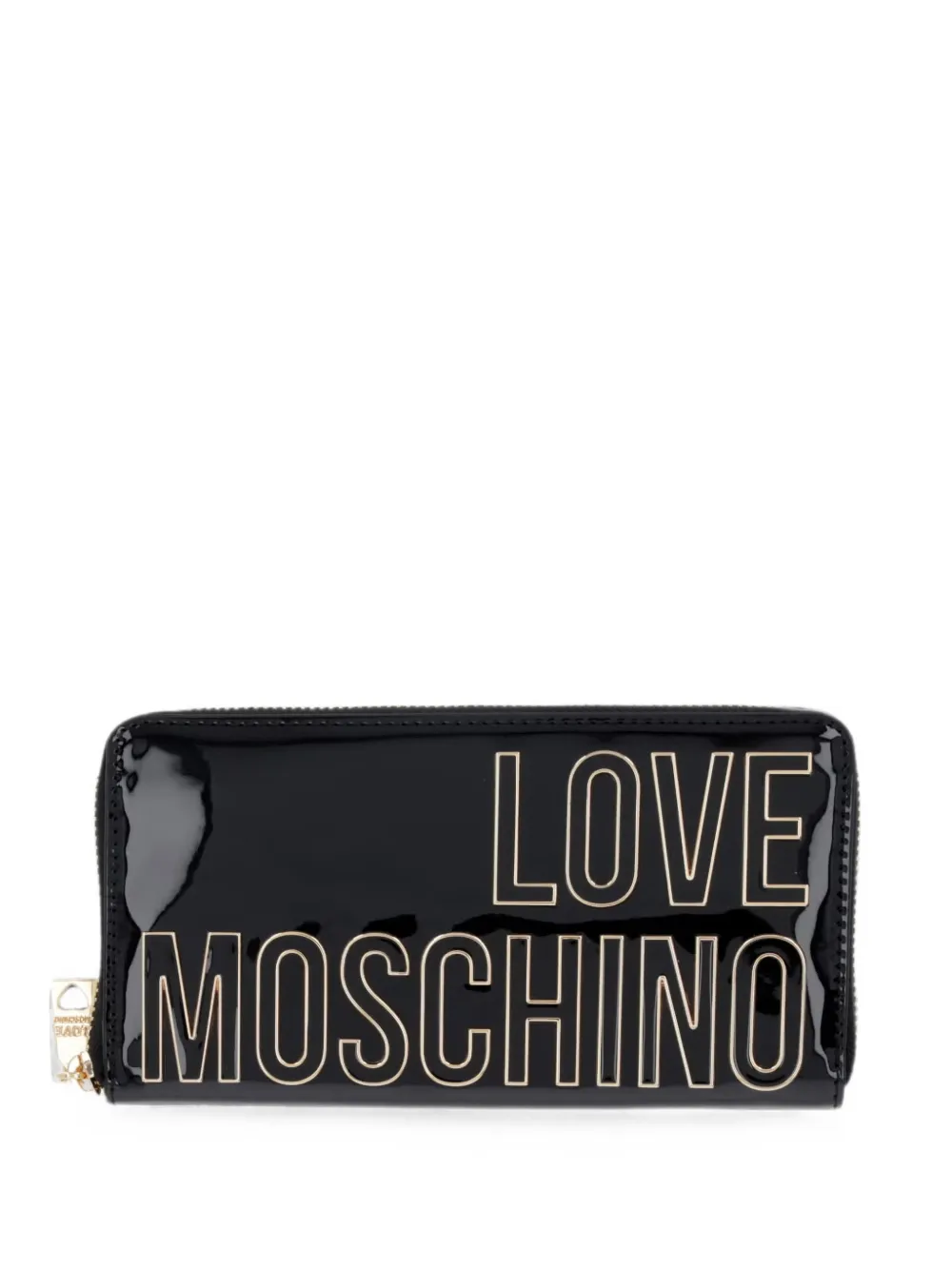 Love Moschino logo wallet - Nero