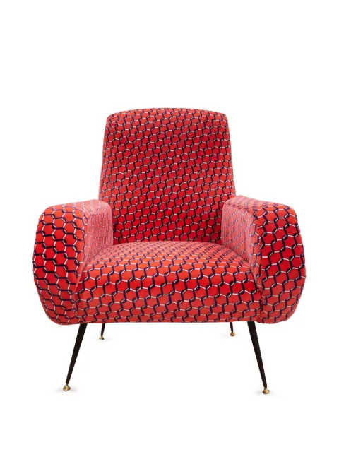 CAVALLI E NASTRI VINTAGE geometric-pattern armchair