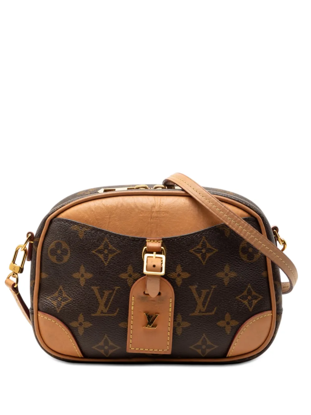 Louis Vuitton Pre-Owned 2021 Monogram Mini Deauville crossbody bag - Marrone