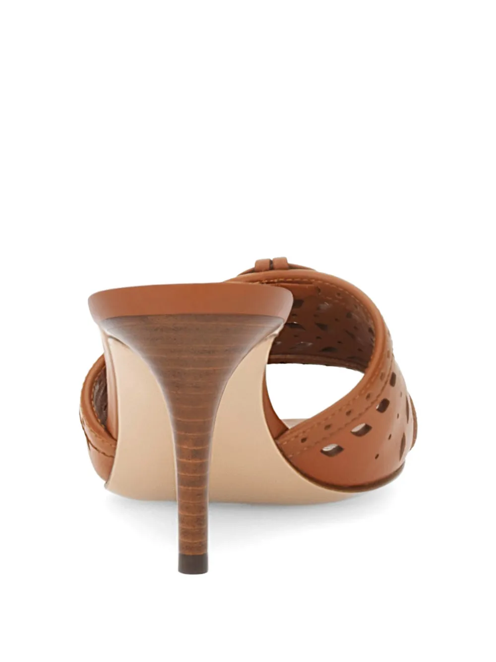 Gianvito Rossi tassel laser-cut sandals Bruin