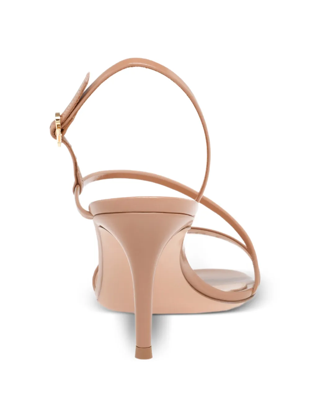 Gianvito Rossi Manhattan leather sandals Beige