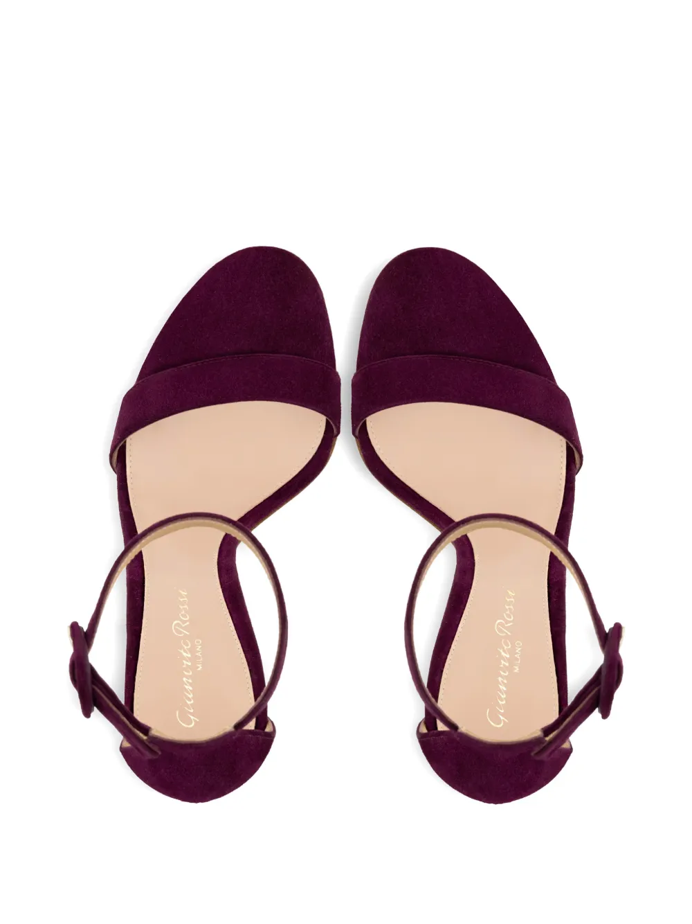 Gianvito Rossi Portofino heeled sandals Paars