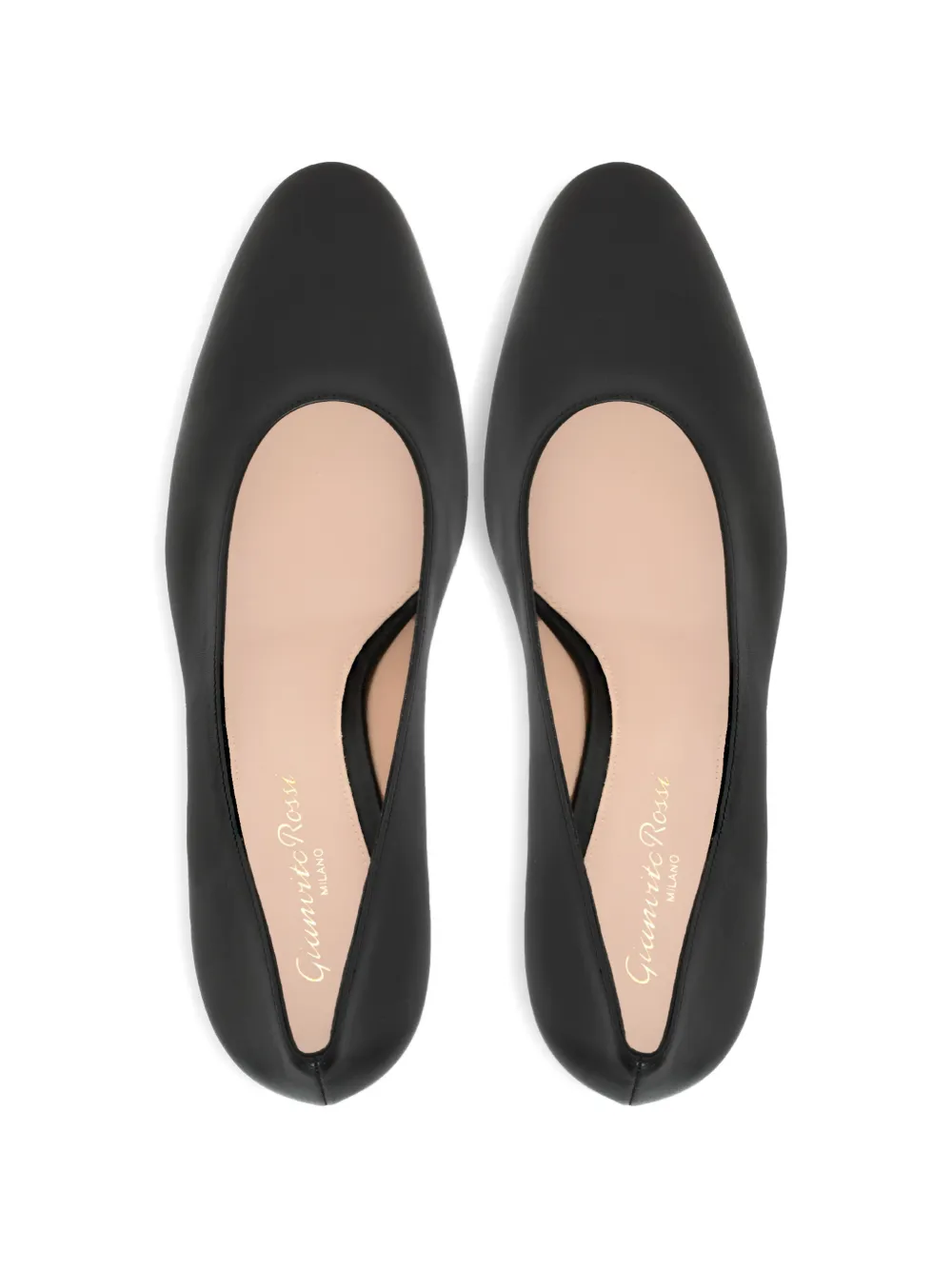 Gianvito Rossi Ryan block-heel pumps Zwart