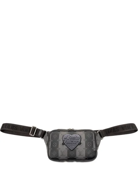 Louis Vuitton Pre-Owned bolsa crossbody Monogram Eclipse Stripes Modular Sling Bag 2010-2026