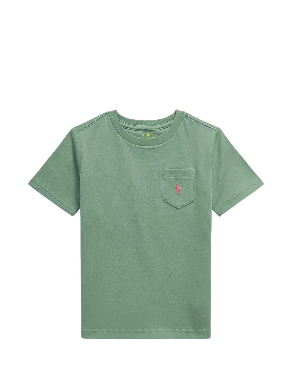 POLO RALPH LAUREN KIDS cotton T-shirt - Verde