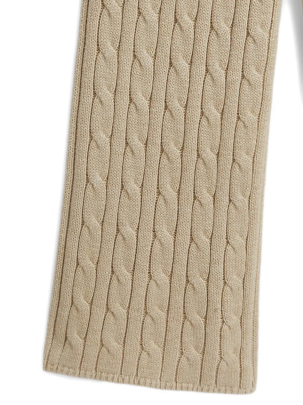 POLO RALPH LAUREN KIDS Broek met geborduurd logo Beige