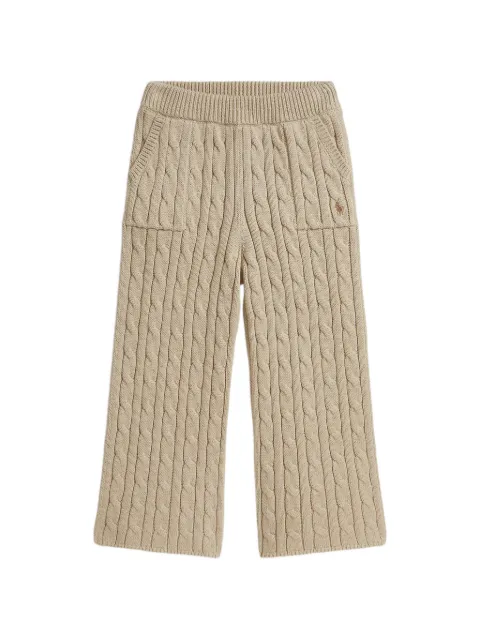 POLO RALPH LAUREN KIDS pants con logo bordado