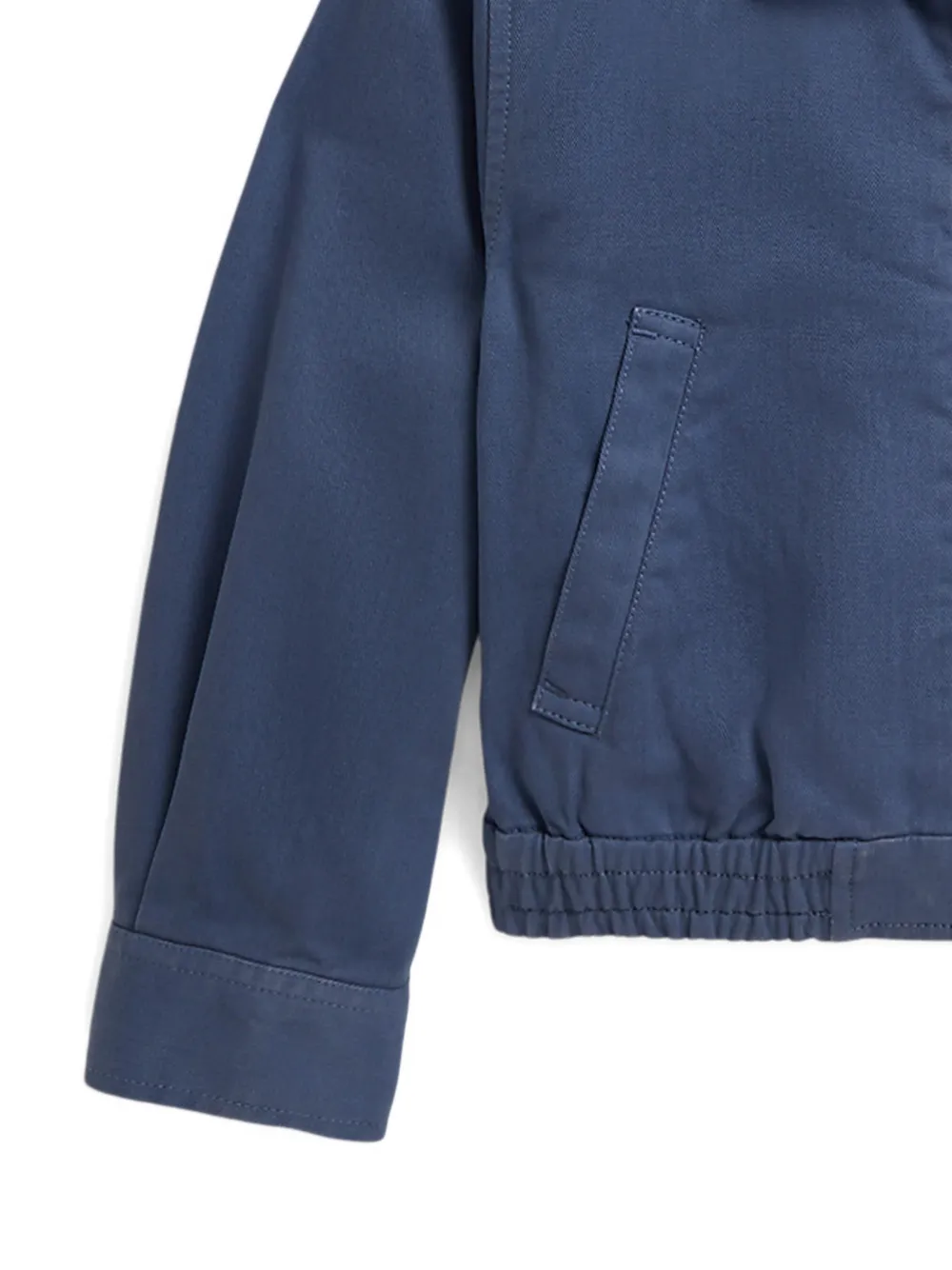 POLO RALPH LAUREN KIDS Bomberjack met geborduurd logo Blauw