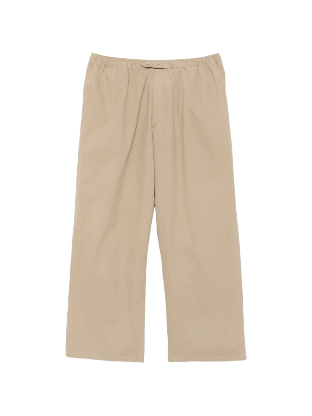 Jean Paul Gaultier Pre-Owned 1990s elasticated-waist trousers - Neutrals