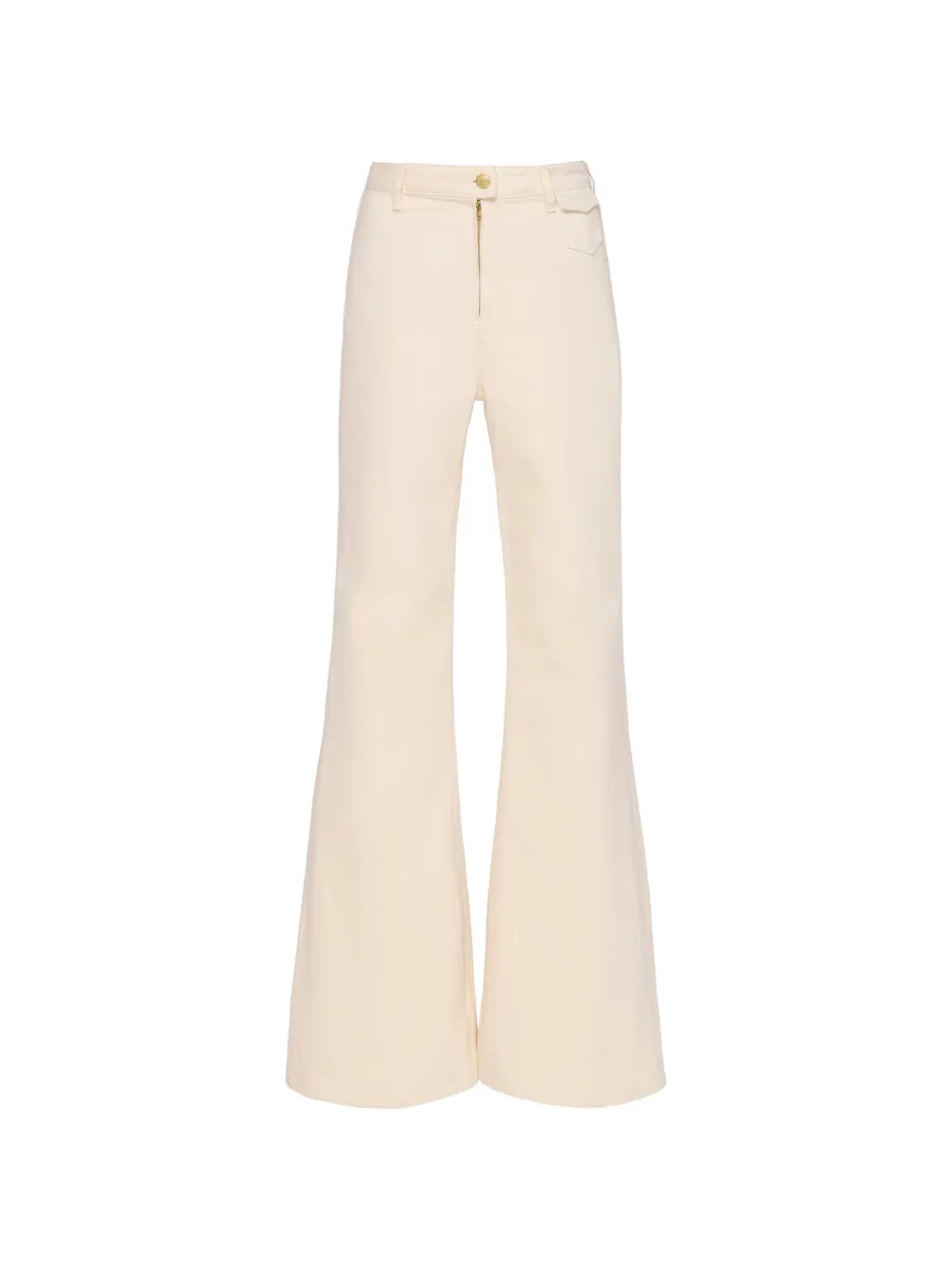 Ulla Johnson Odelia flare jeans - Toni neutri