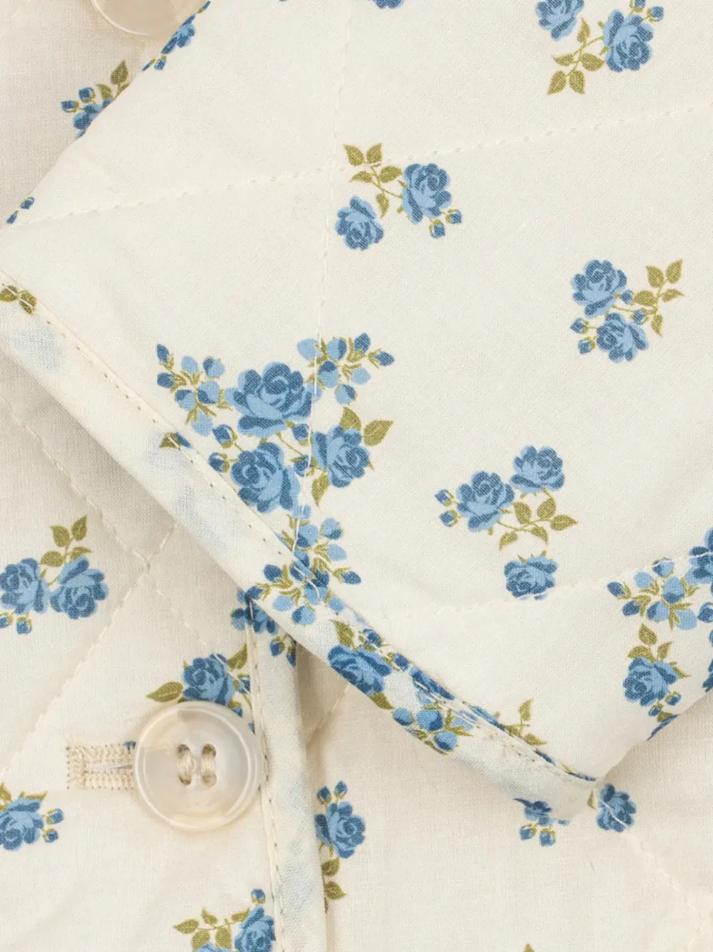 Konges Sløjd Jack met bloemenprint Beige