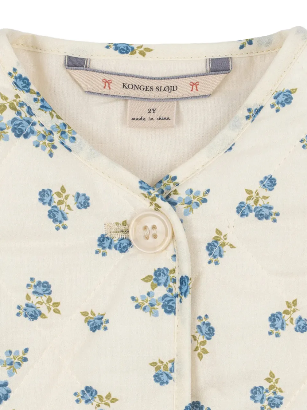 Konges Sløjd Jack met bloemenprint Beige