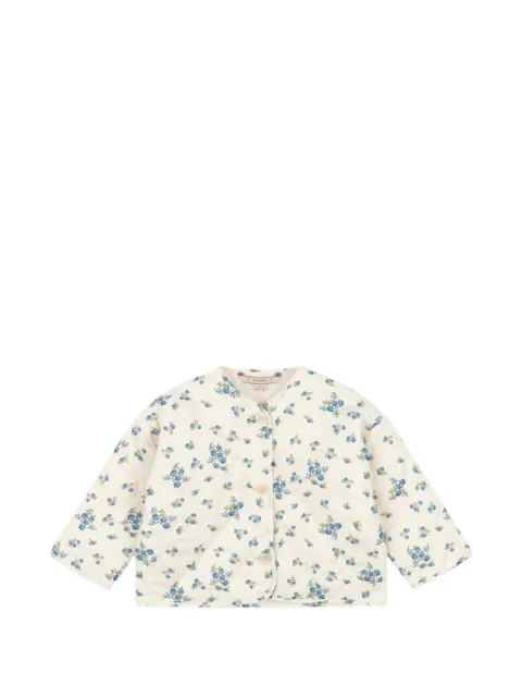 Konges Sløjd floral-print quilted jacket