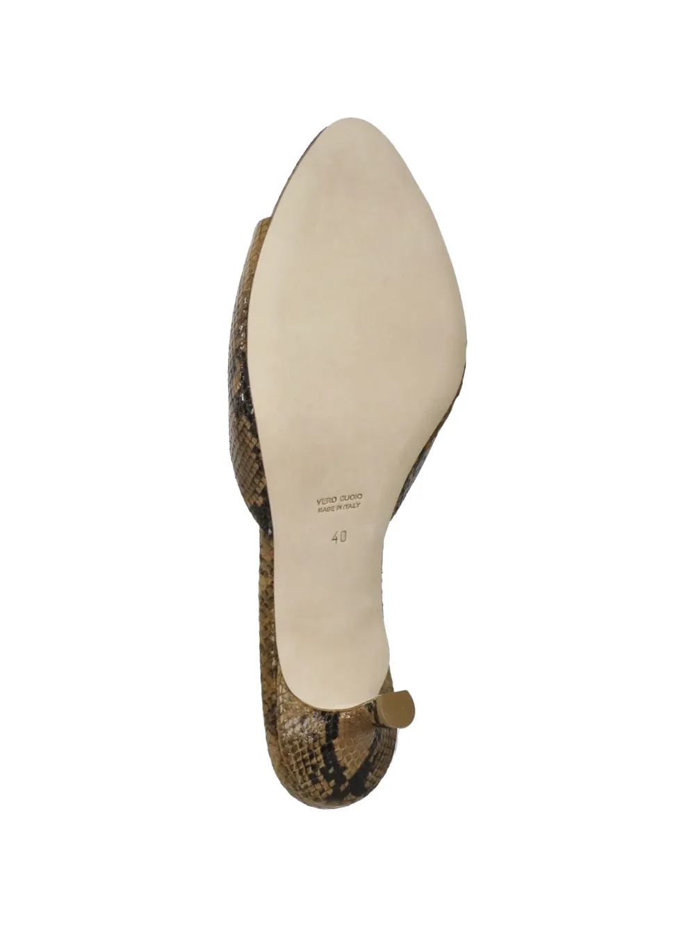 The Seller snakeskin-effect open-toe sandals Bruin