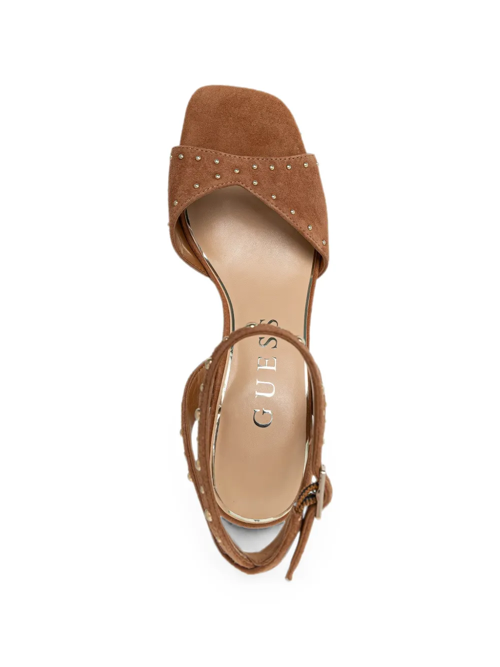 GUESS USA Valice studded platform sandals Bruin