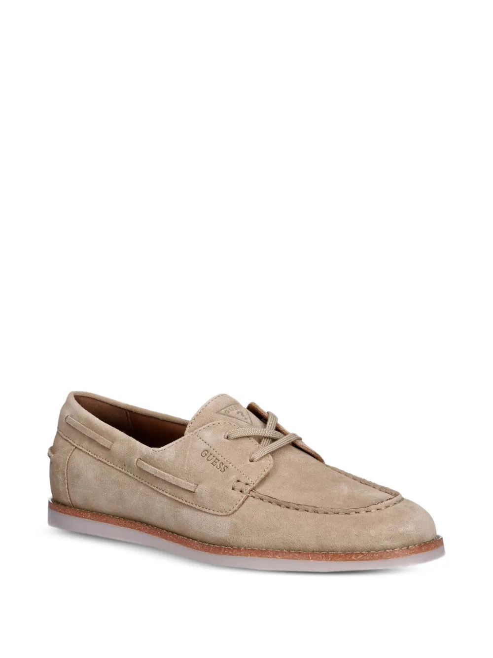 GUESS USA Opperne lace-up loafers Beige