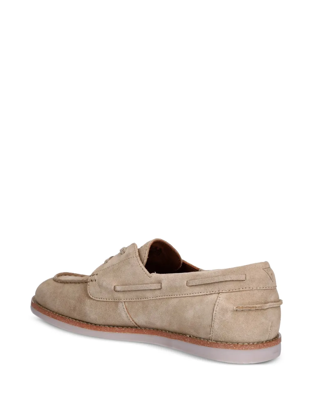 GUESS USA Opperne lace-up loafers Beige