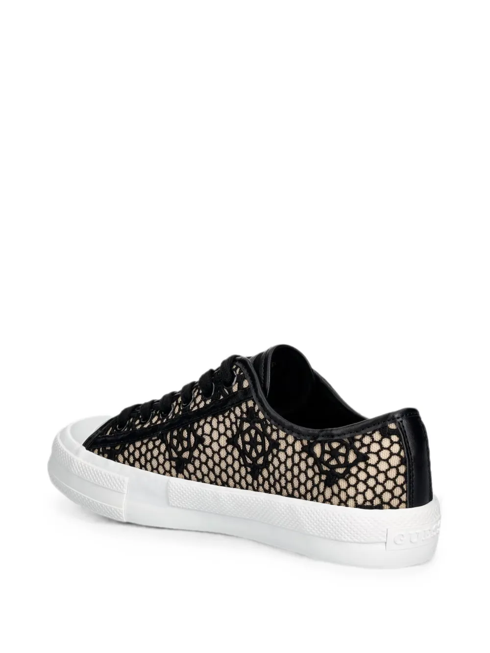 GUESS USA Ciesta monogram sneakers Zwart