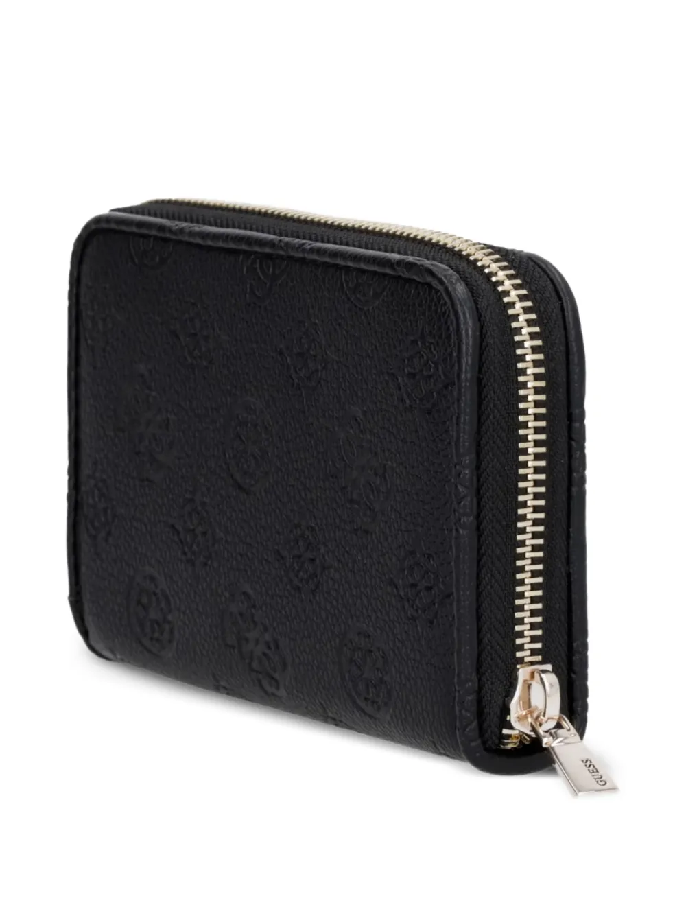 GUESS USA Anise portemonnee met logo-reliëf Zwart