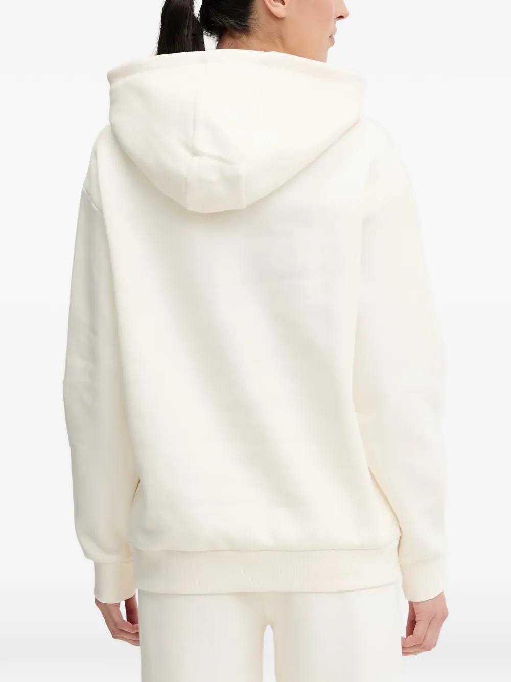 GUESS USA Hoodie met geborduurd logo Beige