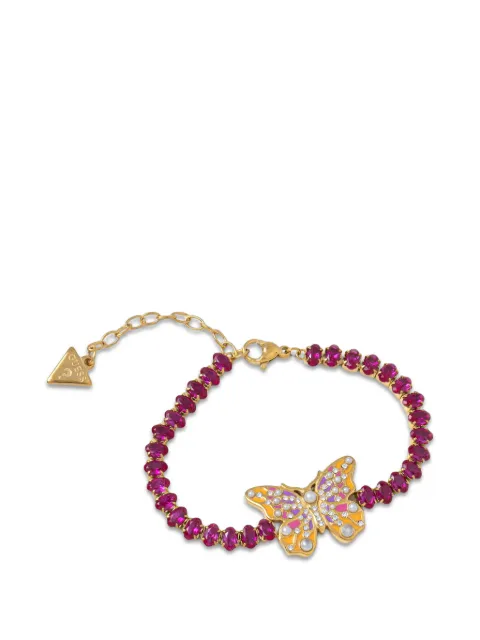 GUESS USA Butterfly crystal-embellished bracelet