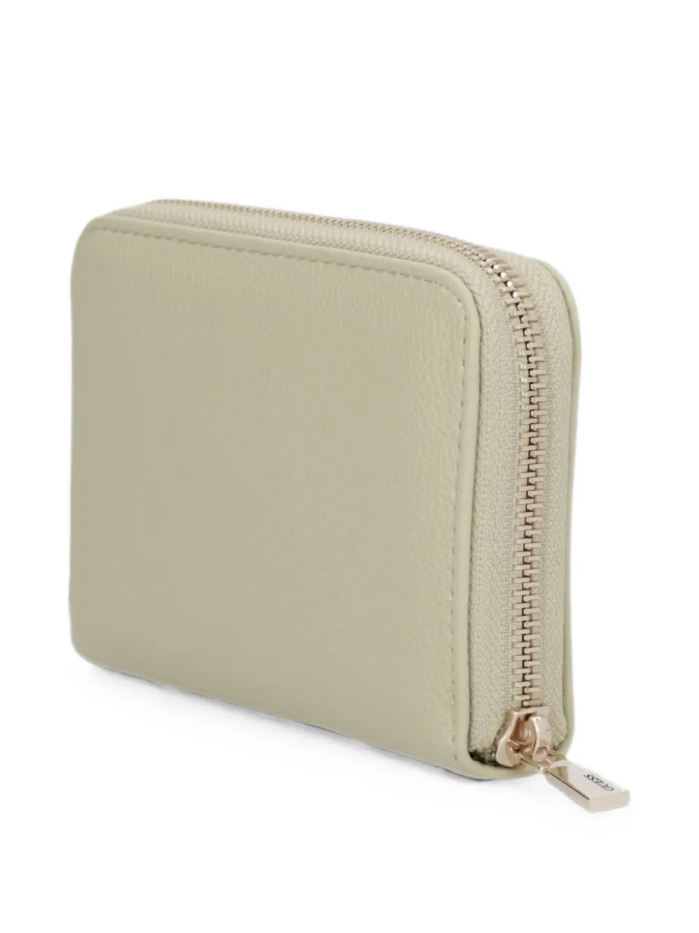 GUESS USA Laurel portemonnee met logoplakkaat en rits Groen
