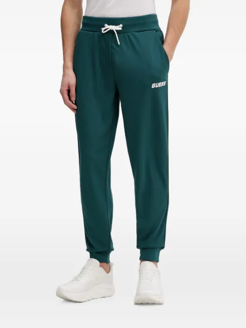 GUESS USA logo-print side-stripe track pants