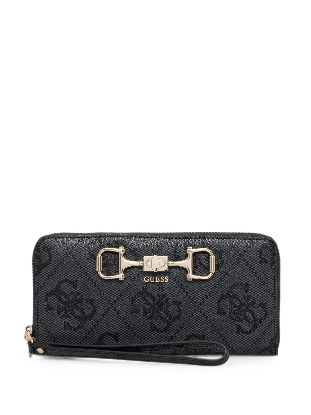 GUESS USA logo-print wallet - Grigio