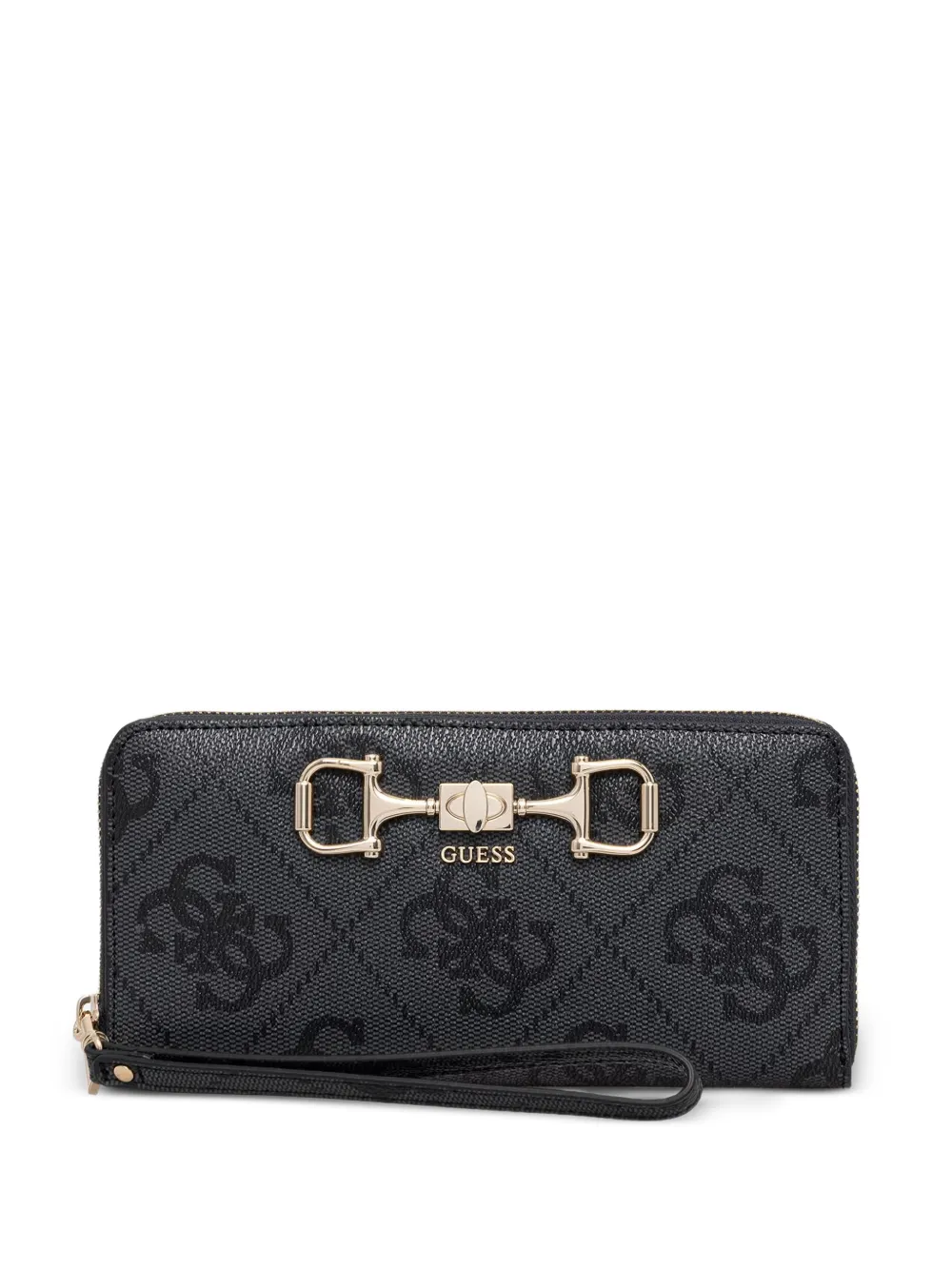 GUESS USA logo-print wallet - Grigio