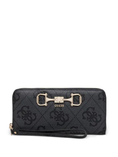 GUESS USA logo-print wallet