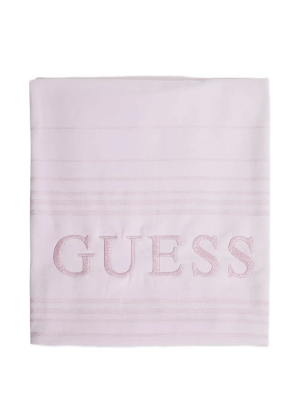 GUESS USA Telo da mare con logo ricamato - Rosa