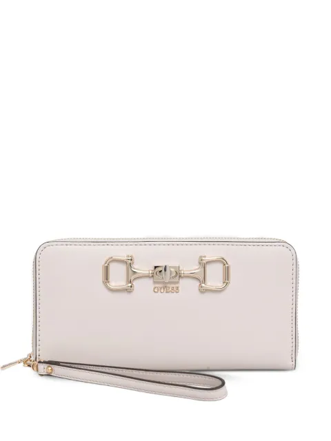 GUESS USA Janie logo-plaque wallet