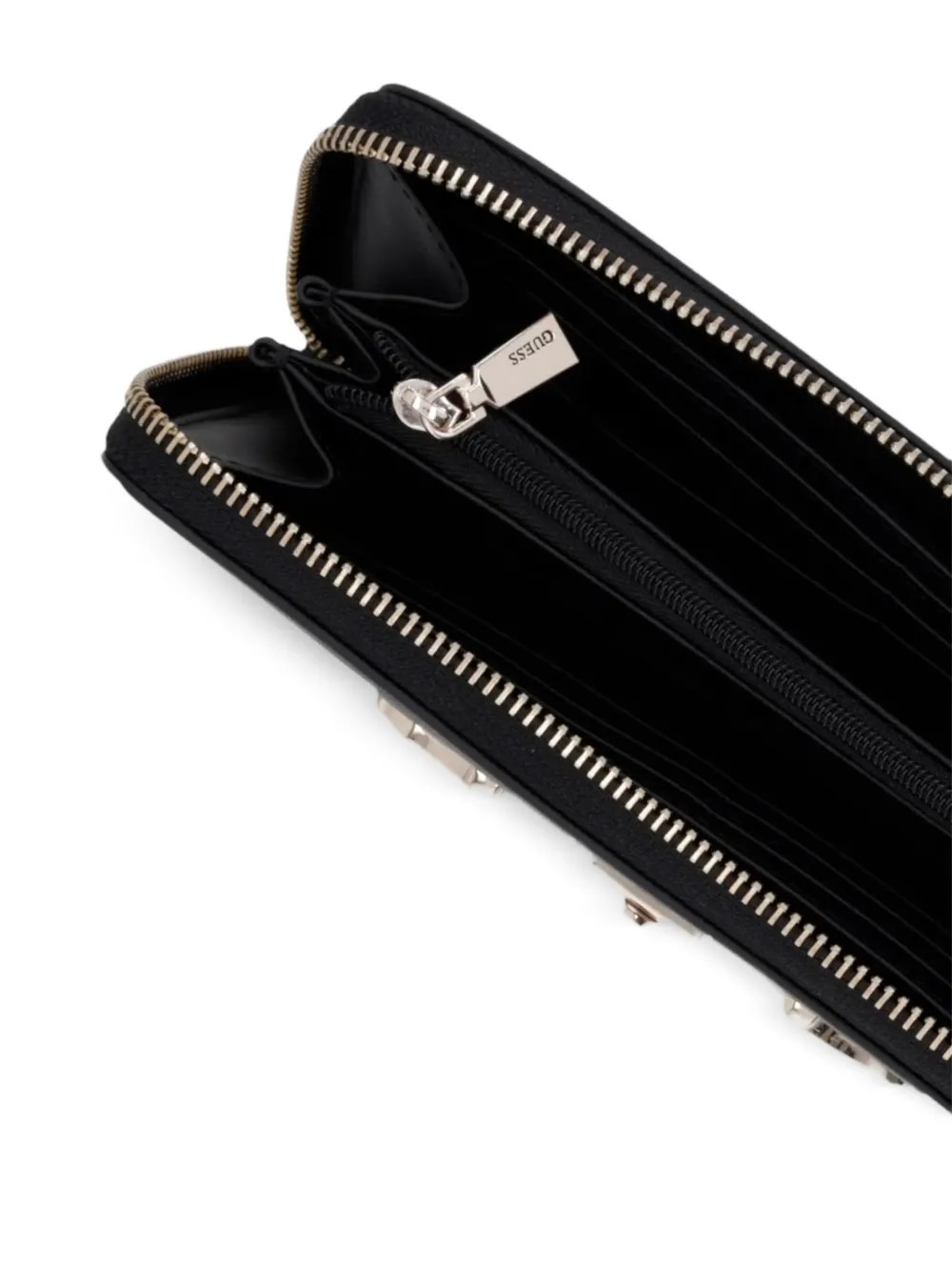 GUESS USA Janie portemonnee met horsebit detail Zwart