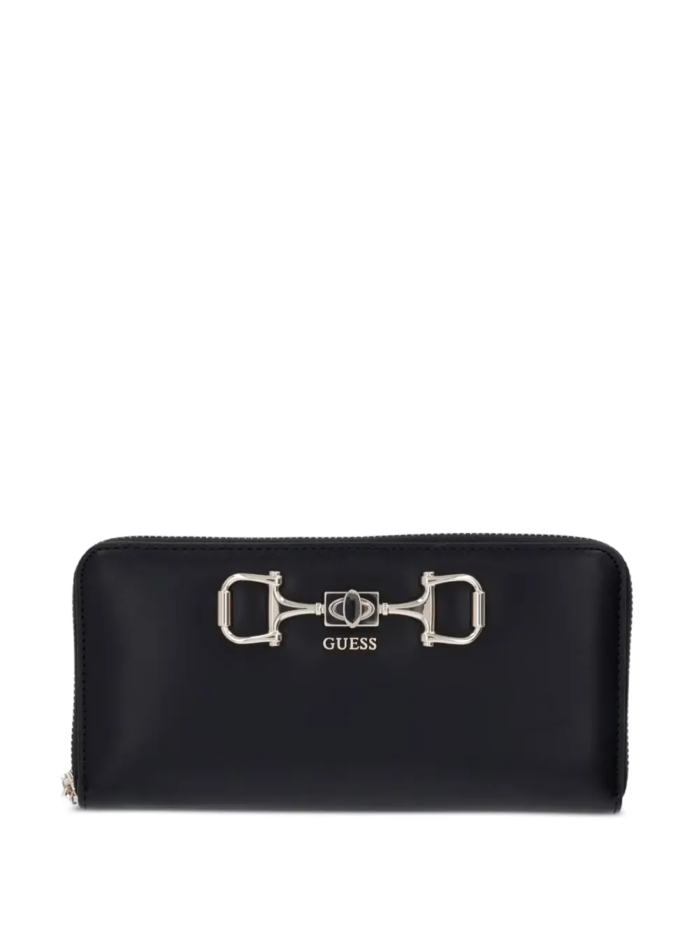 GUESS USA Janie horsebit-detail wallet - Nero