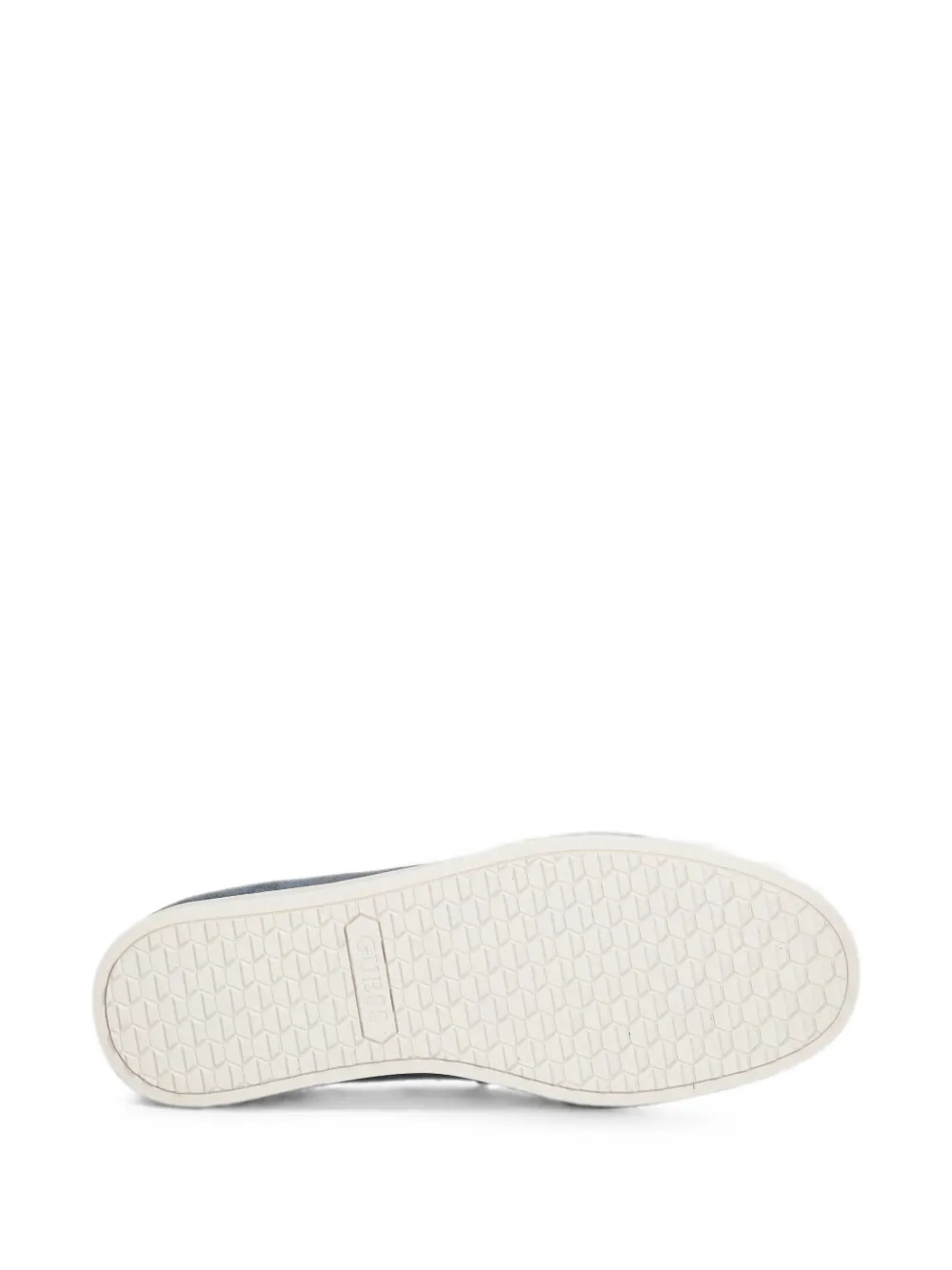 GUESS USA Heaws suède loafers met logoplakkaat Blauw