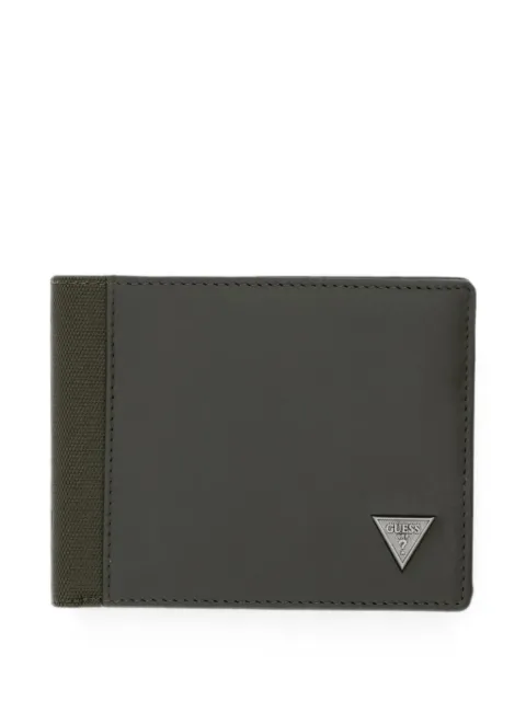 GUESS USA Berna logo-plaque bi-fold wallet