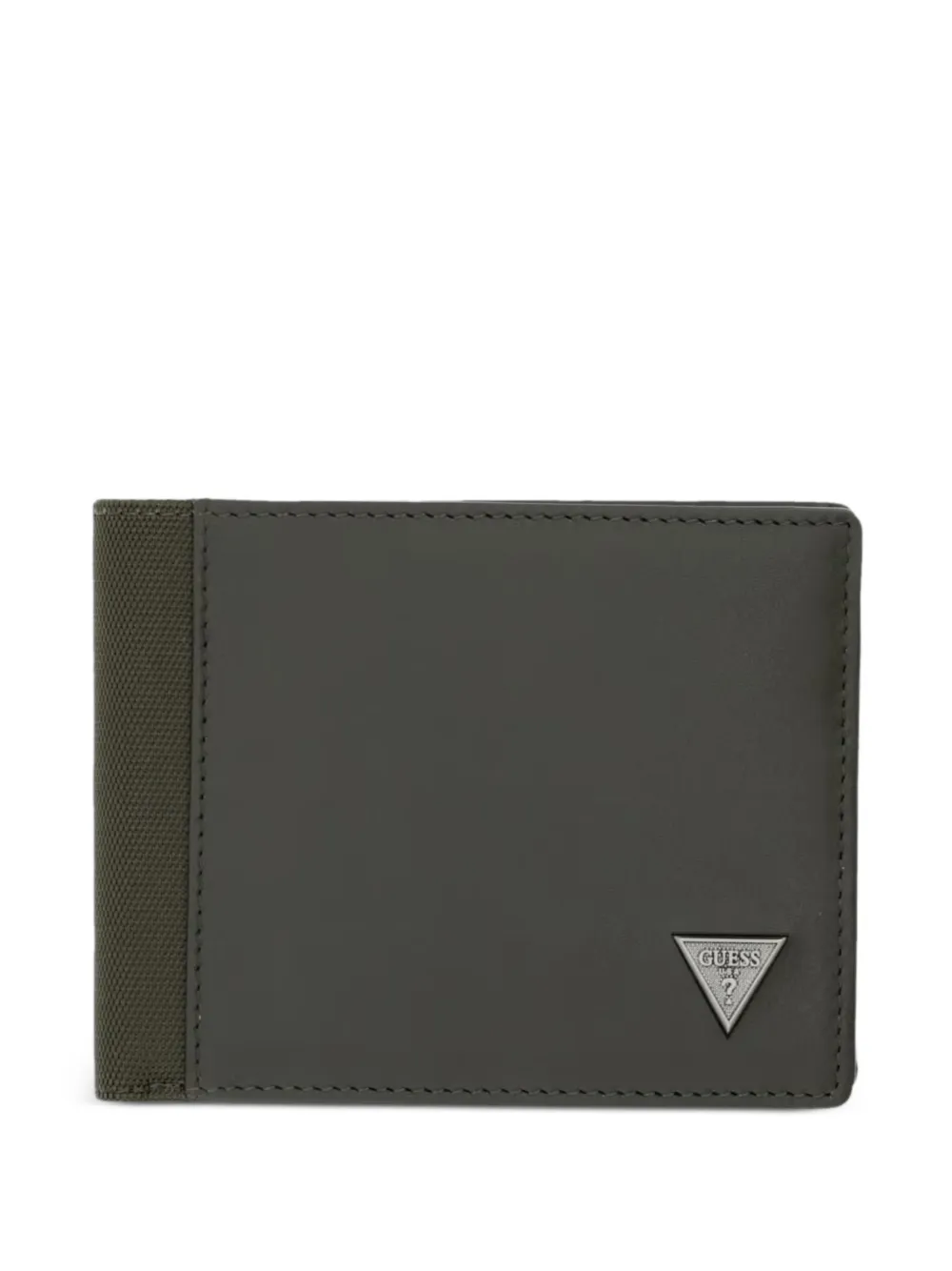GUESS USA Berna logo-plaque bi-fold wallet - Verde