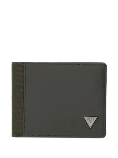 GUESS USA Berna logo-plaque bi-fold wallet