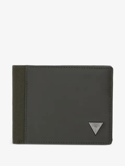 GUESS USA Berna logo-plaque bi-fold wallet