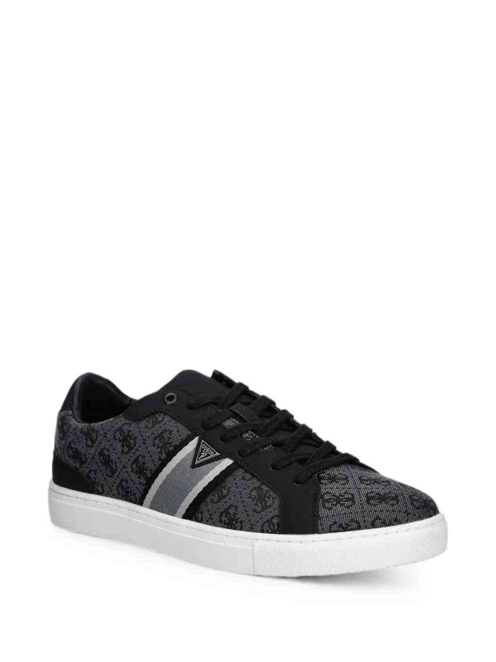 GUESS USA Todi II logo-print panelled sneakers Grijs