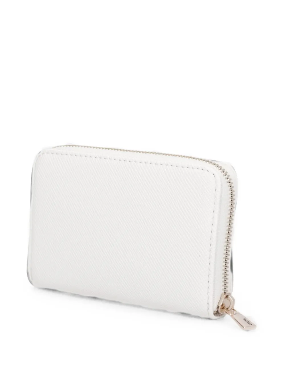 GUESS USA Patsie portemonnee met logoplakkaat en rits Wit